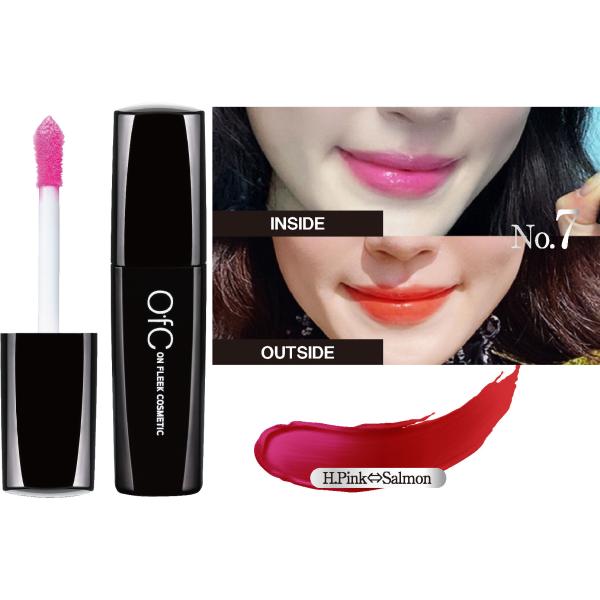 OfC　リップグロストリートメント　太陽光で色が変わる　UVカラーチェンジ　話題の進化系　トレンド　肌に優しい天然由来成分を高濃度で配合　自然で滑らかな使用感と高保湿　高発色　潤い　美容成分配合