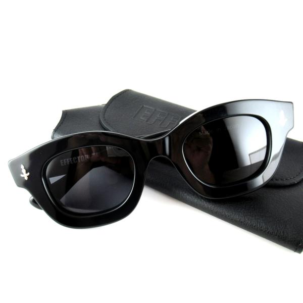 【美品】EFFECTOR ブラック サングラス ケース付き Amazon | [Effector] サングラス 伊達眼鏡 メガネ AW2-BK-CL