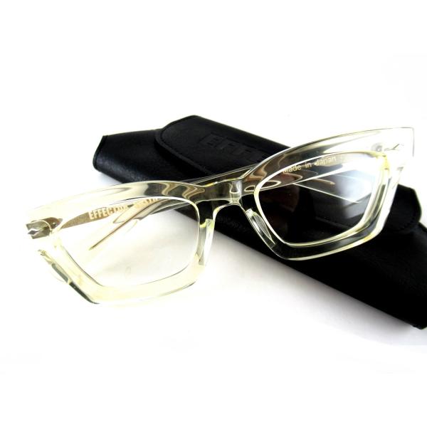 EFFECTOR（エフェクター） DESTO KI キナリ/イエロークリア メガネ