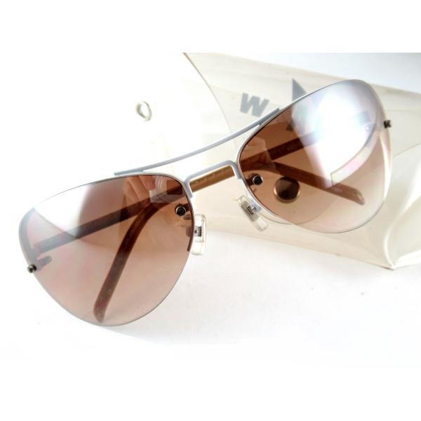 ティアドロップ サングラス 1301 C5 合皮巻きテンプル メンズ