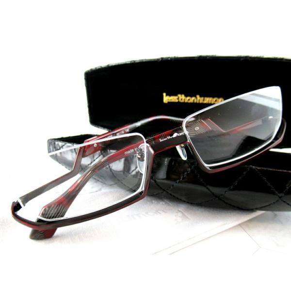 レスザンヒューマン アンダーリム ブルーライトカットメガネ　眼鏡　コスプレ royalmoon_10009176