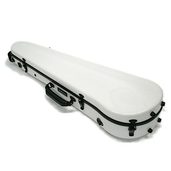 バイオリン ケース　ホワイト系　カーボンマック　白 カーボンマック CFV-2 WHT ホワイト バイオリンケース 軽量 スリム