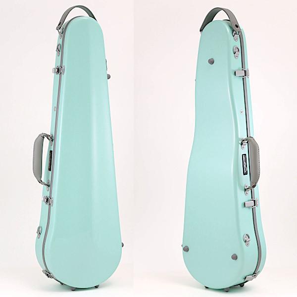 カーボンマック CFV-2 MTG GRAY LINE ミントグリーン バイオリンケース