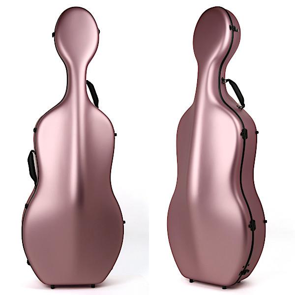 【shushu266226さま】ポンコツ2015年2本セット「C」 カーボンマック CFC-2S サテン ピンクゴールド チェロケース 軽量