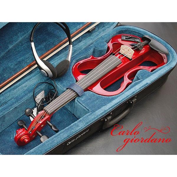 アウトレット カルロジョルダーノ Ev 2 レッド 赤 エレキバイオリンセット Ev 2rdbno5 ロイヤルミュージック 通販 Yahoo ショッピング
