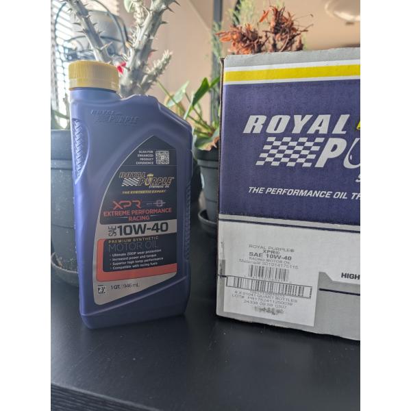 正規輸入品 ロイヤルパープルXPR 10W-40 正規輸入】ロイヤルパープル royal purple XPR 10W-40 1qt : レッド