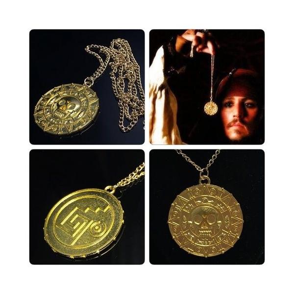 カリブの海賊ジャック スパロウメダルネックレス Buyee Buyee Japanese Proxy Service Buy From Japan Bot Online