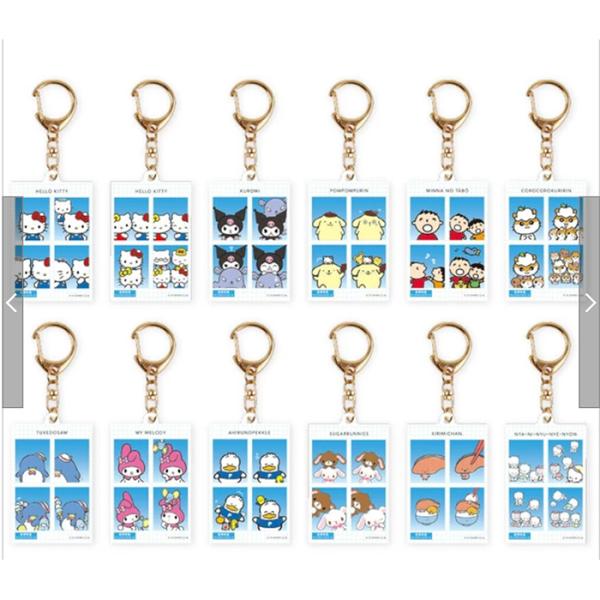 sanrio（サンリオ） 証明写真風 キーホルダー vol.1 コンプリート BOX