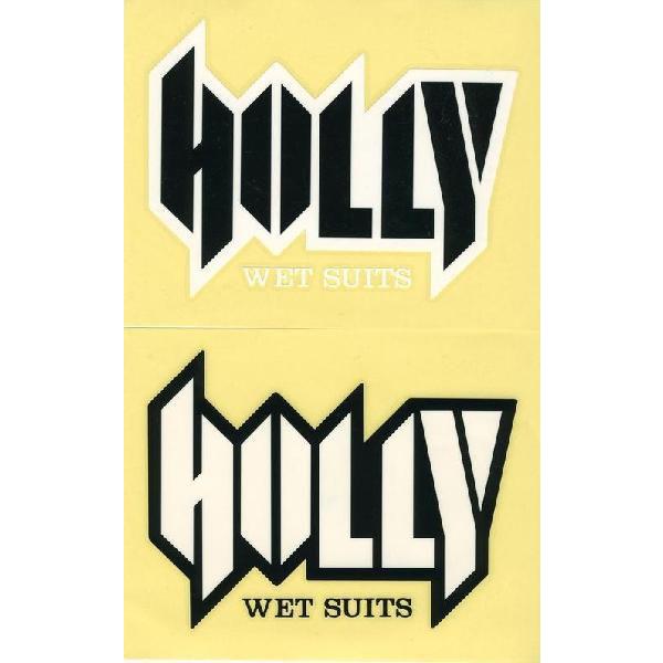 ハリー ウエットスーツ 抜きステッカーHOLLY WETSUITS9 x 11.5cm