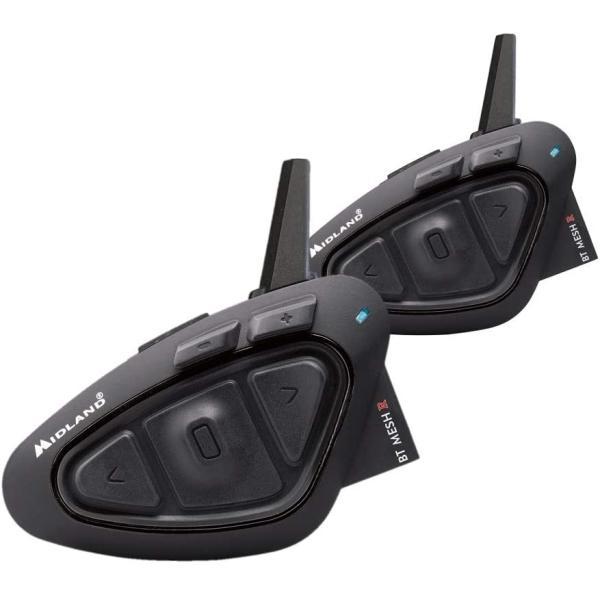 MIDLAND ミッドランド　BT MESH インカム Amazon | MIDLAND BT MESH R シングル C1412.12 バイク用