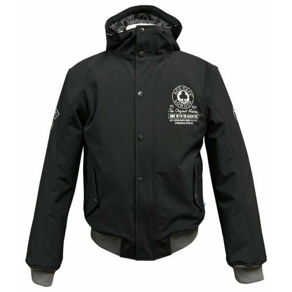 ACE CAFE LONDON エースカフェロンドンフード付き防水ジャケット ACE CAFE LONDON（エースカフェロンドン） 【在庫あり 即納】エース