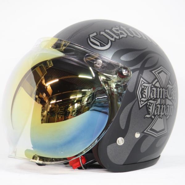 バブルシールド(ピンクゴールドミラー)付 72JAM JJ-31 New Cross