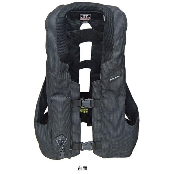 【値下げしました】hit-air（ヒットエアー） 一体型エアバッグ・ハーネス MLV-RC ブラック Lサイズ（M～2XL対応） hit-air(ヒットエアー) 一体型エアバッグ・ハーネス MLV-RC ブラック L