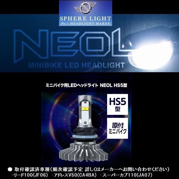 SPHERE LIGHT(スフィアライト) ミニバイク用 LEDヘッドライト