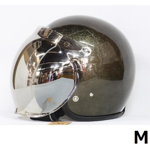 バブルシールド(クリア/シルバーミラー)付 SHM〓 Lot-504 ジェット
