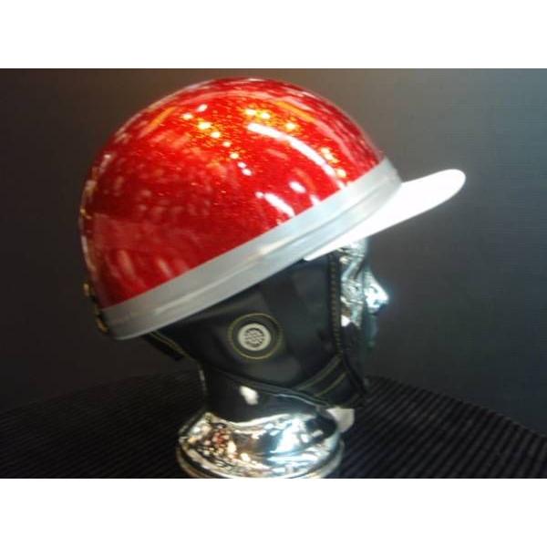 TNK TR-40C 湾岸 CORK HELMET 旧車 コルク半ヘルメット メタルフレーク