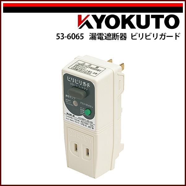 極東産機 漏電遮断器 ビリビリガード 53 6065 Echizen Galo 通販 Yahoo ショッピング