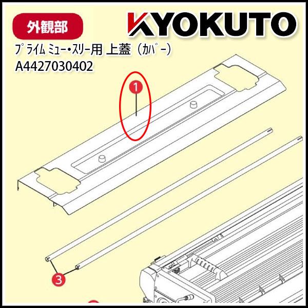 KLASS(旧極東産機) プライム ミュー・スリー用 上蓋 (カバー