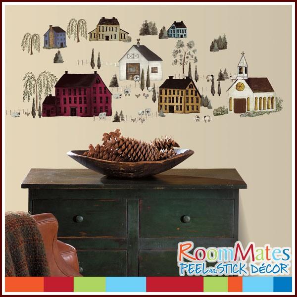 壁紙 シール ウォールステッカー Country Scenic カントリーシーニック ルームメイツ 正規販売店 Rmk1569scs Echizen Galo 通販 Yahoo ショッピング