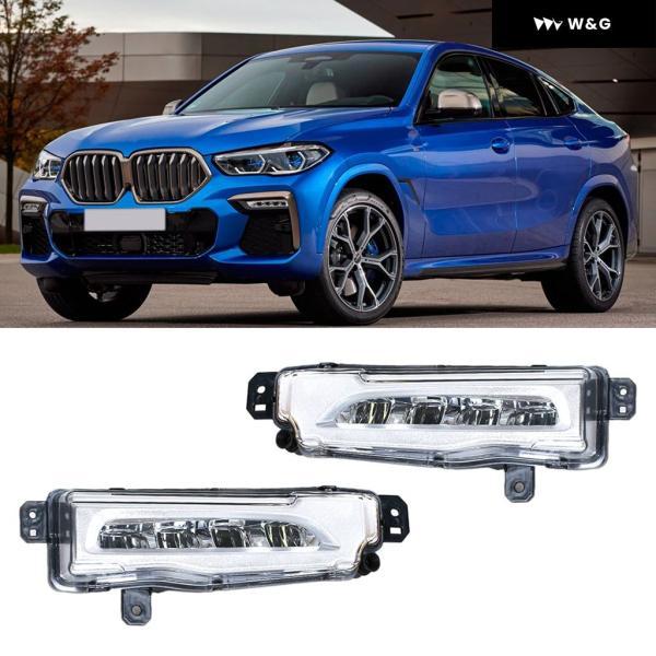 並行輸入品 車用フロント バンパー LED フォグランプ フォグランプ BMW X5 X6 X7 G05 G06 G07 2018-2020 631774063