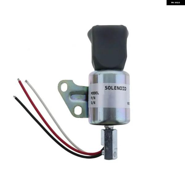 並行輸入品 D722 12V 燃料遮断 ソレノイド スカイジャッククボタ エンジン D902用 139321
