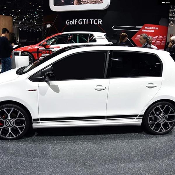 並行輸入品 フォルクスワーゲン VW クロスアップ GT ドアサイド装カービニールフィルム デカール カー ステッカー