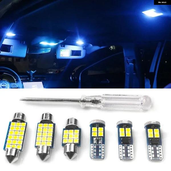 並行輸入品 マツダ 3 BM アクセラ ハッチバック セダン 2014 - 2016 2018 車 LED バルブ 車内読書灯 トランク ライト 5個