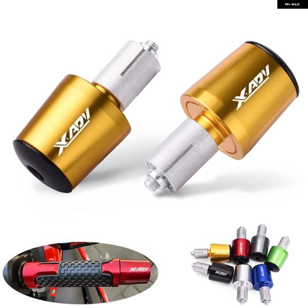 並行輸入品 ホンダ XADV 150 350 750 バイク ハンドルバー エンドウェイト グリップ キャップ防振 スライダー プラグ