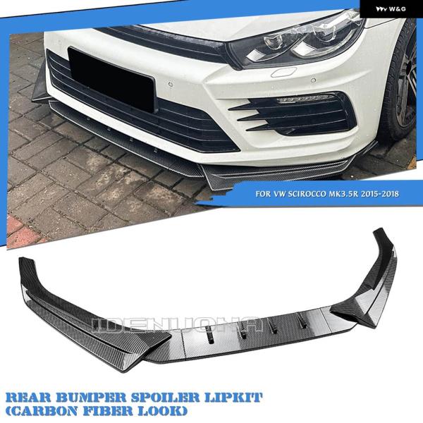 クロッコ:Volkswagen siroccoR専用 ハーフスポイラー 楽天市場】エアロパーツ フォルクスワーゲンVWシロッコ非R 10-12リア