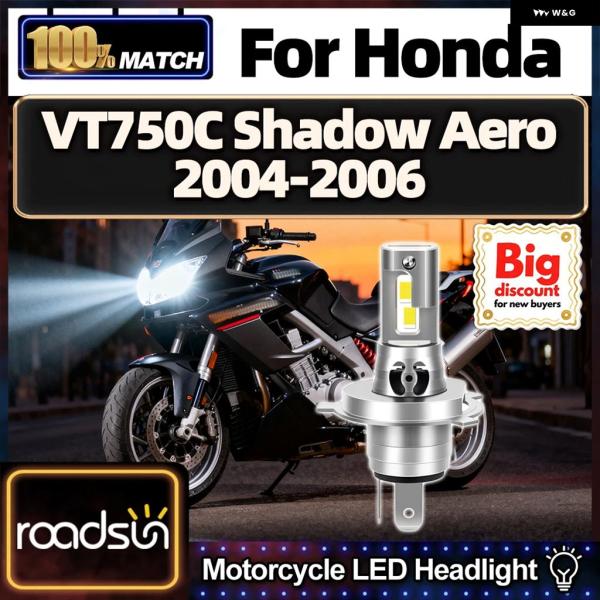 並行輸入品 ホンダ VT750C OW AERO 2004 2005 2006 1個 オートバイ LED ヘッドライト バルブ HI/LO バイク ヘッドランプ