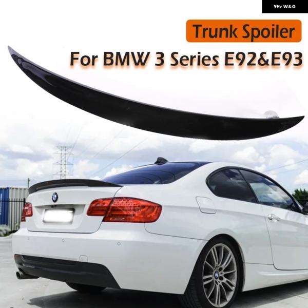 並行輸入品 リア トランク スポイラー ウィング カーボン M3 M4 MP PSM スタイル BMW 3シリーズ E92クーペ E93カブリオレ M3 200