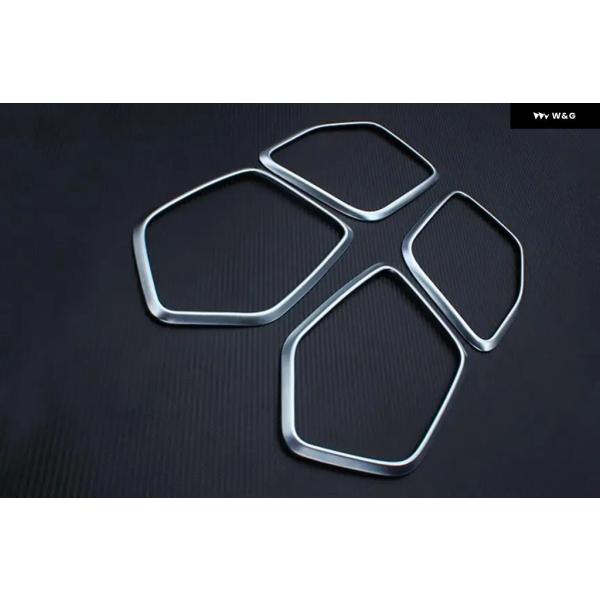 並行輸入品 ドアホーン フレーム フォード エクスプローラー 2012-2015 車用 4 ピース インテリア ドア スピーカー カバー ステッカー