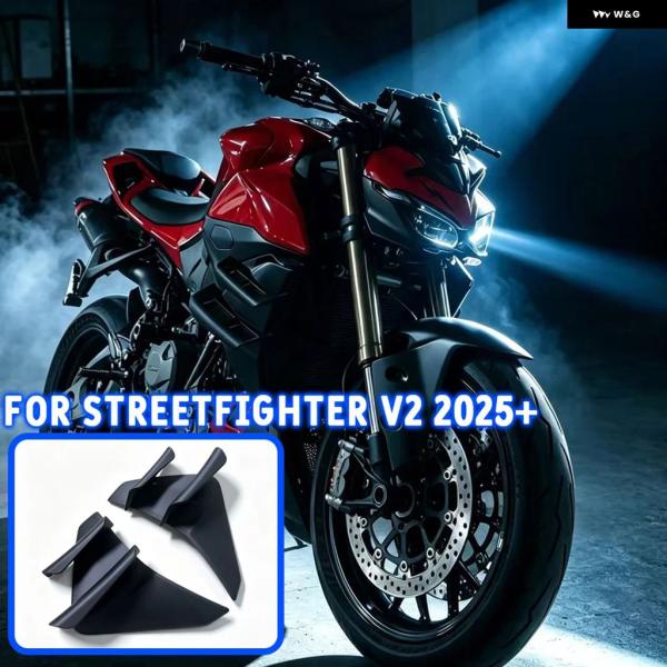 並行輸入品 ドゥカティ ストリートファイター V2 V2S バイク 固定 ウイング レット 2025
