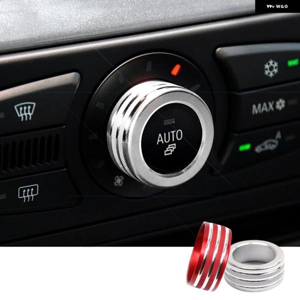 並行輸入品 BMW E61 E60 5シリーズ 530LI 523 525 - 08-2010用 エアコン ノブ カバー カー オーディオ ボリューム コントロ