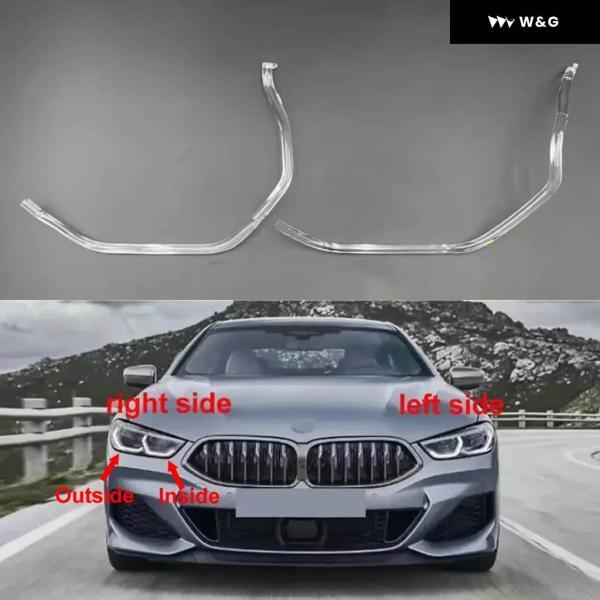 並行輸入品 BMW 8シリーズ G15 2018 2019 2020-2024 カーアクセサリー デイタイム ランニングライト チューブ ランプ バー ヘッドラ