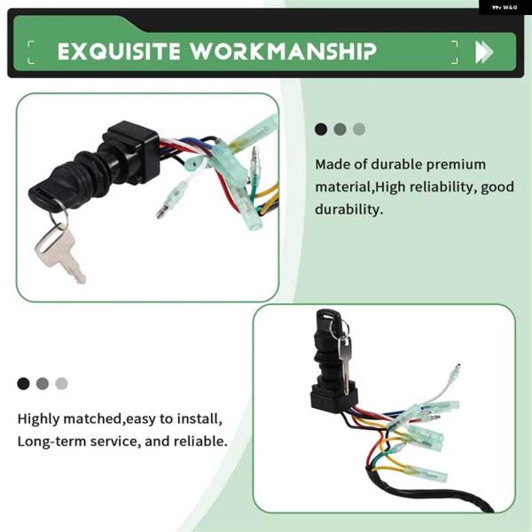 船外機コントロールボックス用イグニッションスイッチキー