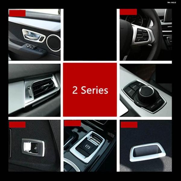 並行輸入品クローム ABS 車ドア オーディオ スピーカー サークルカバー トリム BMW 2シリーズ アクティブツアラー 218I 220I P ファイル ボ
