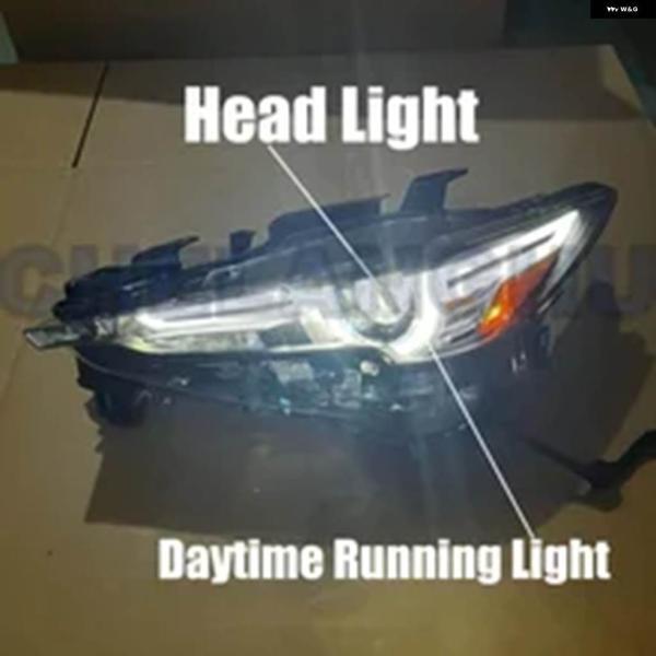 並行輸入品LED ヘッドライト マツダ CX-5 2017-21 US バージョン 左側フロント ヘッドランプ DRL LED バルブ 付き カーアクセサリー