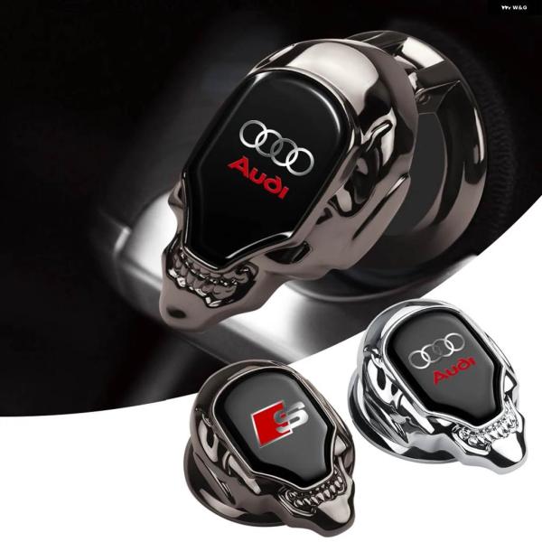 並行輸入品 アウディ A6 Q3 A3 B5 B9 Q7 8V A5 A4 C6 C5 C7 Q5 SLINE S 3D ワンタッチスタートカバー イグニッショ