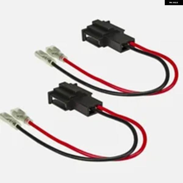 並行輸入品 2個 スピーカー アダプター プラグ アウディ A1 A3 A4 A5 A6 A7 A8 Q2 Q3 Q5 Q7 TT R8 ケーブル ハーネス カ