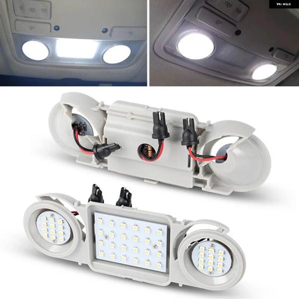 並行輸入品 12V 車内ドーム型読書灯 LED ランプ フォルクスワーゲン VW パサート B6 B5 B7 CC ゴルフ 4 5 6 シート レオン シュコダ