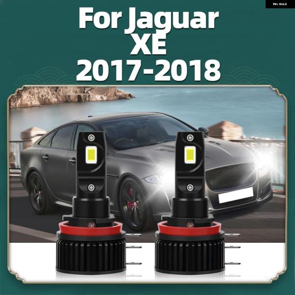 並行輸入品 H15 LED ヘッドライト バルブ 30000LM 車用ハイビーム デイタイム ランニングライト DRL オートランプ ジャガーXE 2017 2