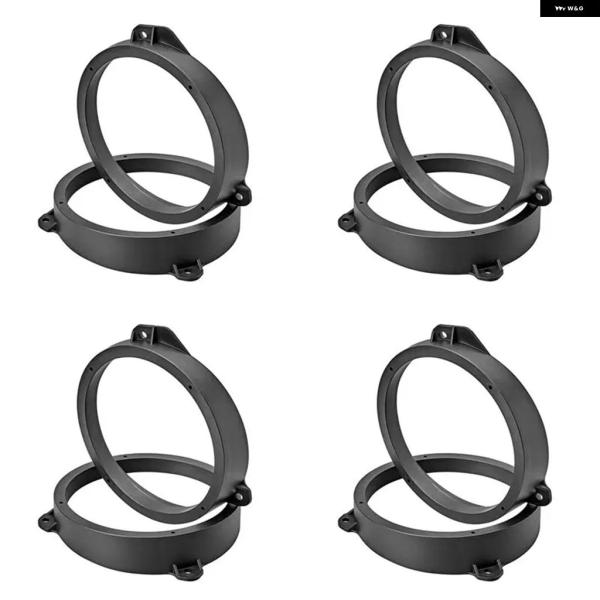 並行輸入品 スバル 8X フロントドア スピーカー アダプター 6.5インチ フォレスター インプレッサ アウトバック WRX/STI オーディオ スペーサー 