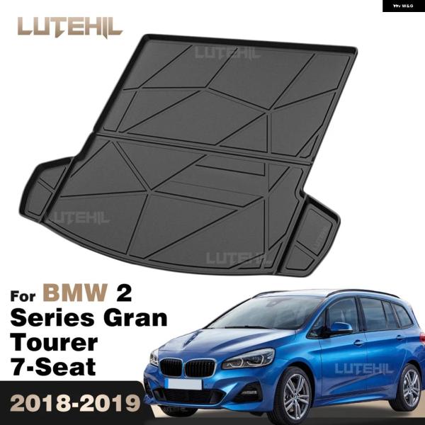 並行輸入品 BMW F46 2シリーズ グランツアラー 7人乗り 2018-2019用 TPE トランク マット カーゴライナー カバー 防水