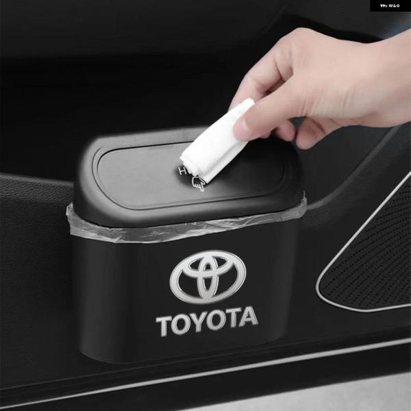 並行輸入品 トヨタ カムリ ヤリス カローラ RAV4 CHR プリウス プラド キー ホルダー 車用ゴミ箱吊り下げ式ゴミ箱 車用ゴミ ダスト ごみ スタイリン