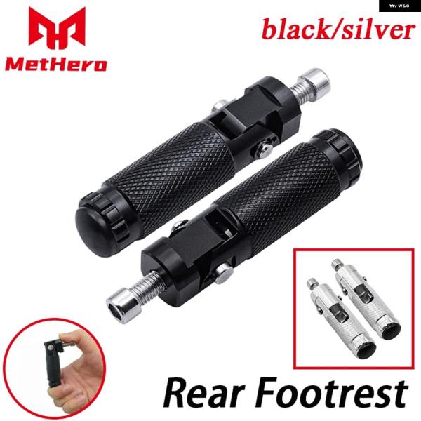並行輸入品 M8 オートバイ バイク フットレスト フットペグ ペグ リア ペダル セット 2個