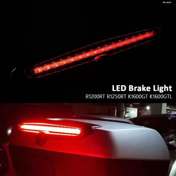 並行輸入品 BMW K1600GT専用 R1200RT R1250RT オートバイ LED ブレーキライト トップケース カバー 49L ブラッククローム