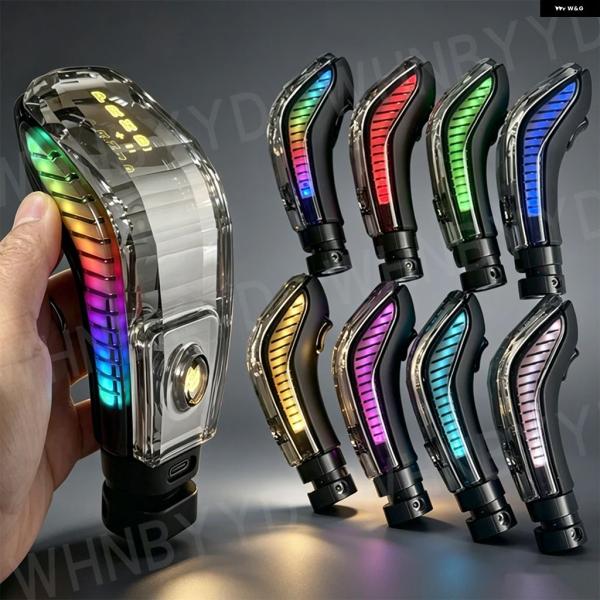 並行輸入品 キャデラック CT4 XTS ATS L SRX CTS SLS ギア レバー スティック シフト ノブ LED クリスタル オートマチックギア 車