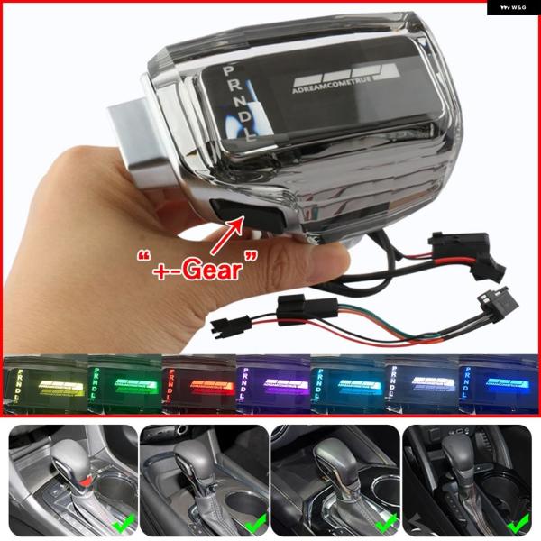 並行輸入品 シボレー クリスタル LED シフト ノブ マリブ XL エクイノックス トレイルブレイザー トラバース ハンドル ギア レバー 車内ギアスティック