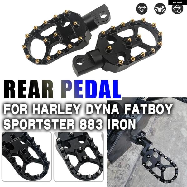 並行輸入品 ハーレー ダイナ ストリートボブ スポーツスター 883 ツーリング ストリート グライド ソフテイル ファット ボーイ フロント フットペグ オートバイ